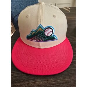 Colorado Rockies All Star Game New Era 59Fifty Fitted Hat‎ Size 7 3/8 Baseball